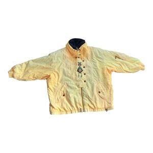 Vintage 90s Bogner Size XL Ski Fleece Jacket Southwestern Native Tribal Western